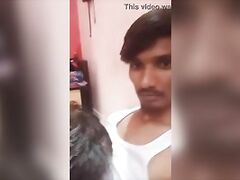 Indian Horny f. sucking dick