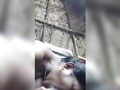 Desi Village Aunty sucking dick